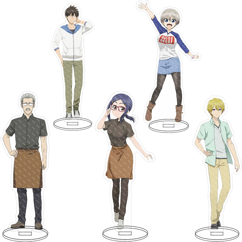 Anime Merchandise Accessories - 16CM Anime Acrylic Stand Uzaki-chan Wants