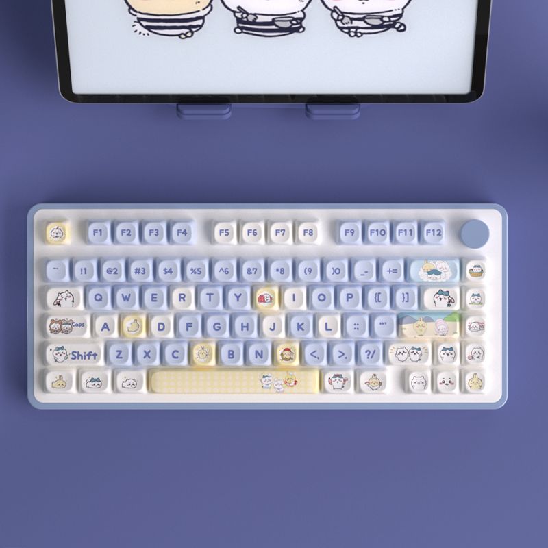 Kawaii Cute Chiikawa Themed MO - đánh giá và giá Keycap Artisan Anime