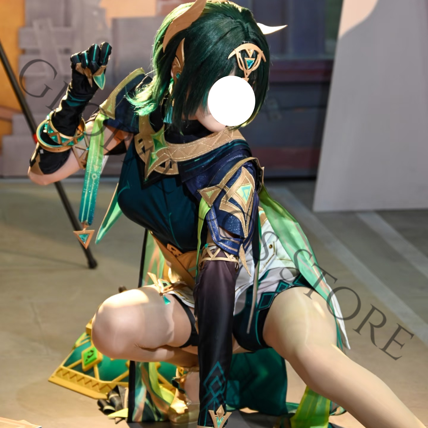 Nefer Cosplay Costume Full Set - đánh giá và giá Cosplay Wig Colored