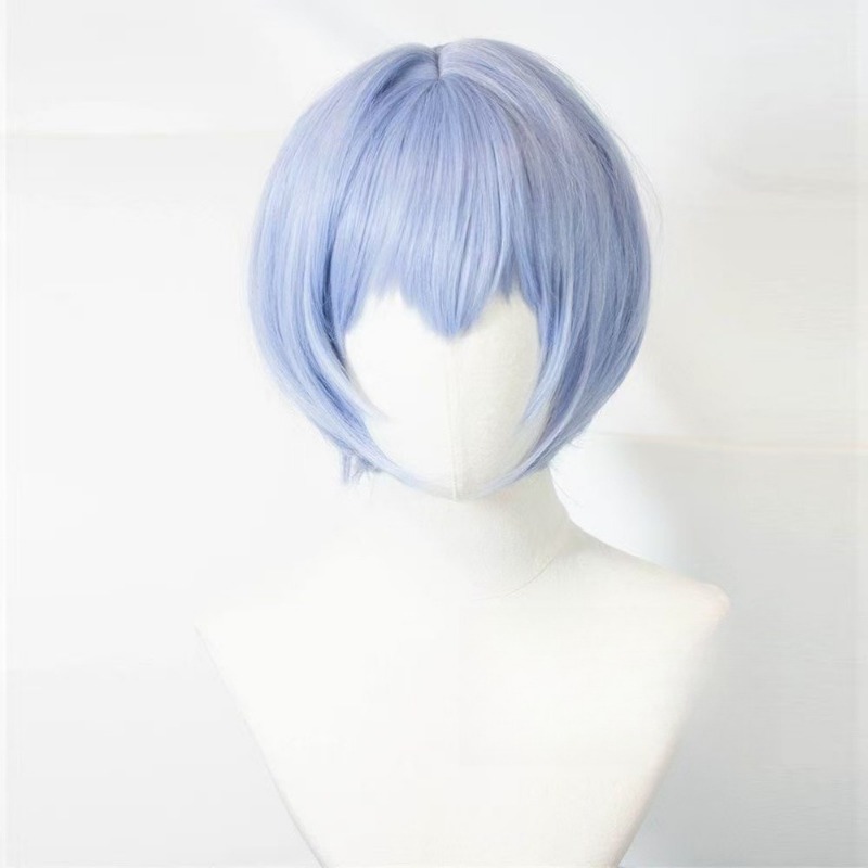 EVA Ayanami Rei cosplay wig sh - đánh giá và giá Evangelion Anime Merchandise