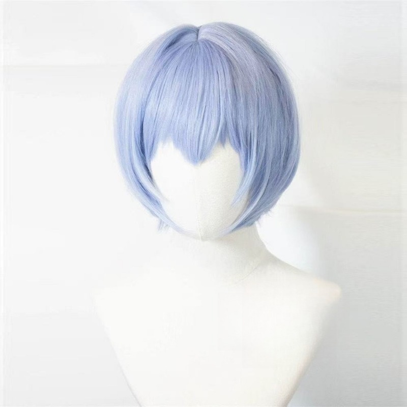 EVA Ayanami Rei cosplay wig sh - đánh giá và giá Evangelion Anime Merchandise