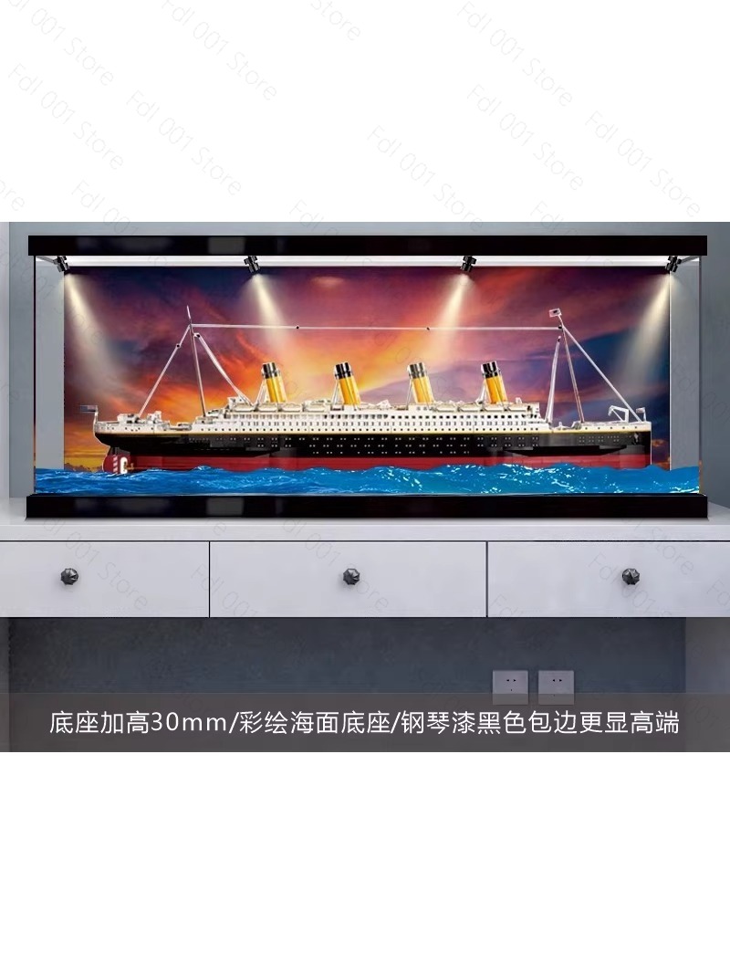 Applicable to  10294 Titanic m - đánh giá và giá Figure Display Box