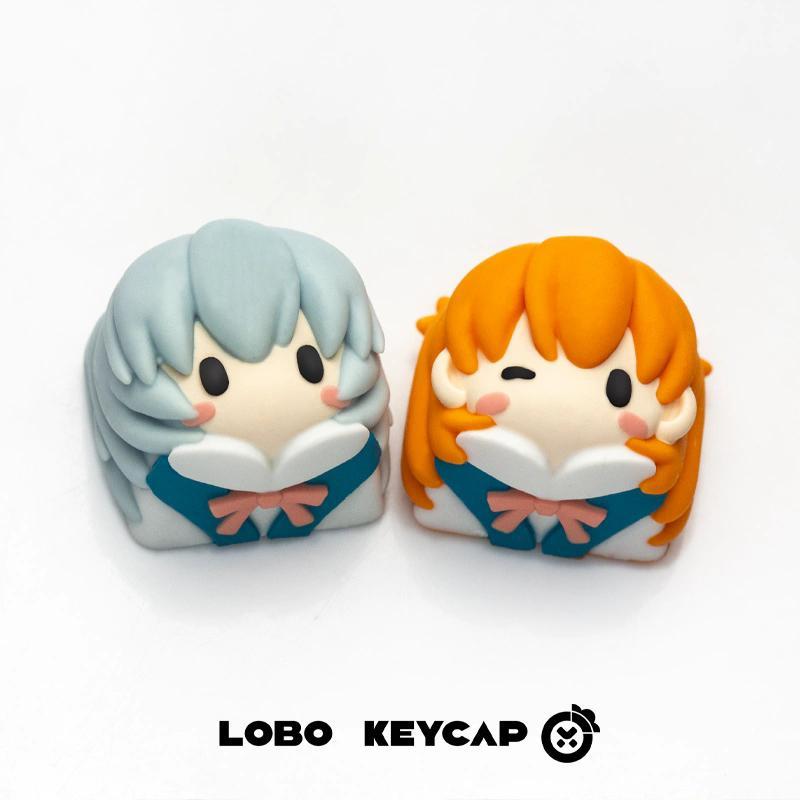 Evangelion Keycap Anime Kawaii - đánh giá và giá Keycap Artisan Anime