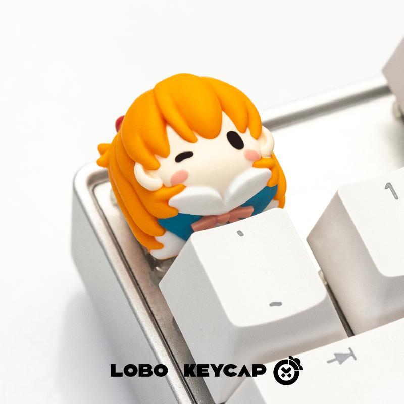 Evangelion Keycap Anime Kawaii - đánh giá và giá Keycap Artisan Anime