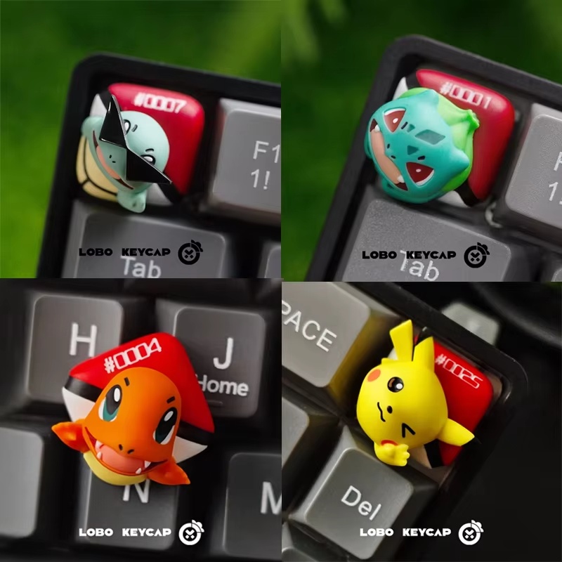 Lobo Keycap Cartoon Character  - đánh giá và giá Keycap Artisan Anime