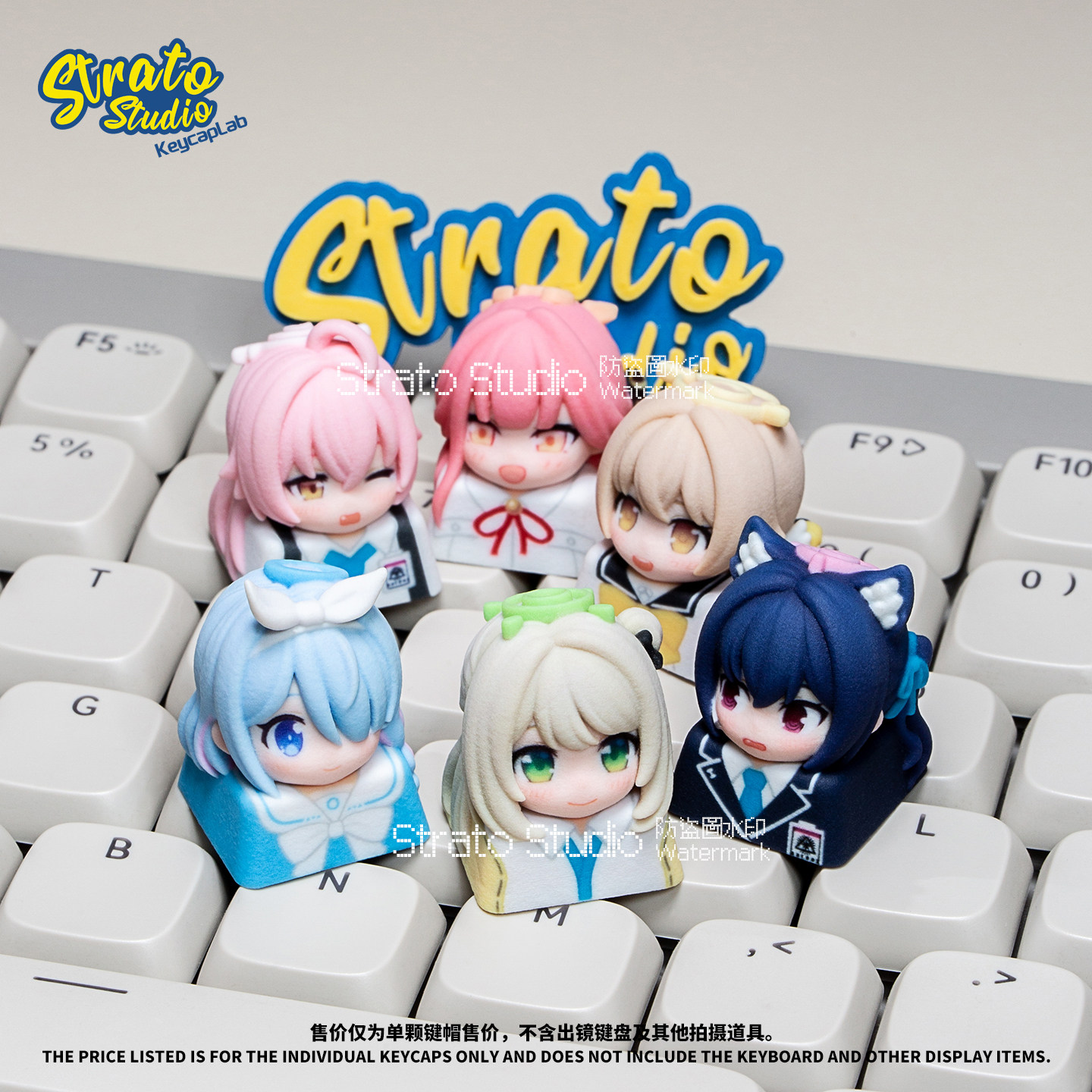 New Blue Archive Cartoon Anime - đánh giá và giá Keycap Artisan Anime
