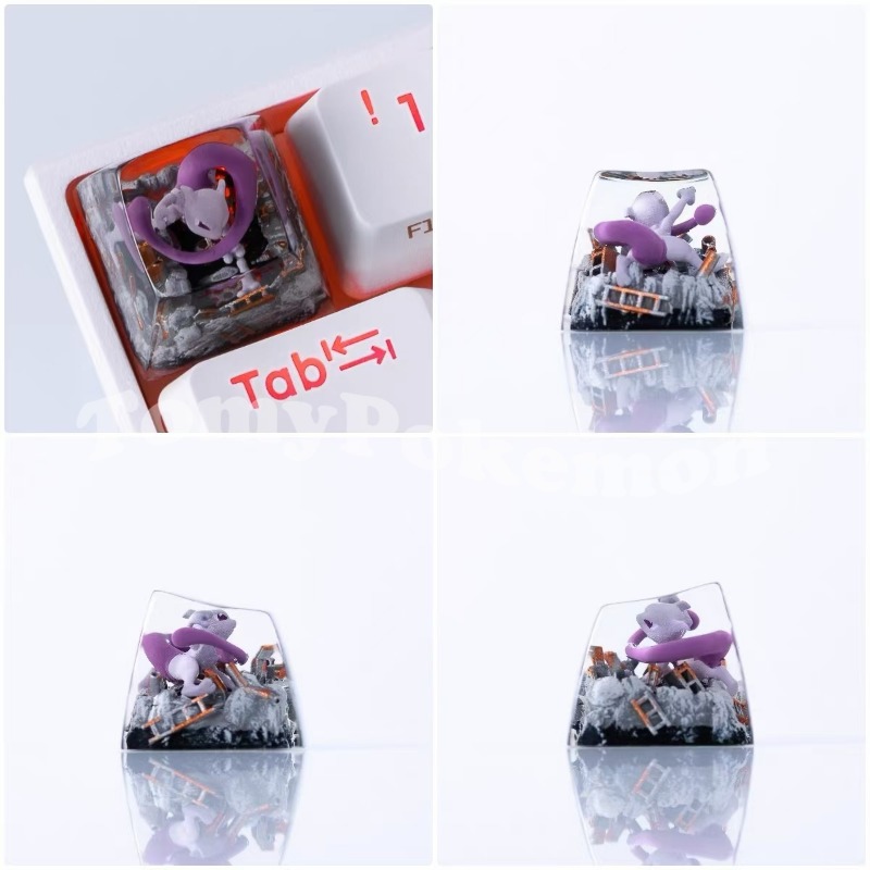 Pokemon Keycaps Mewtwo Umbreon - đánh giá và giá Keycap Artisan Anime