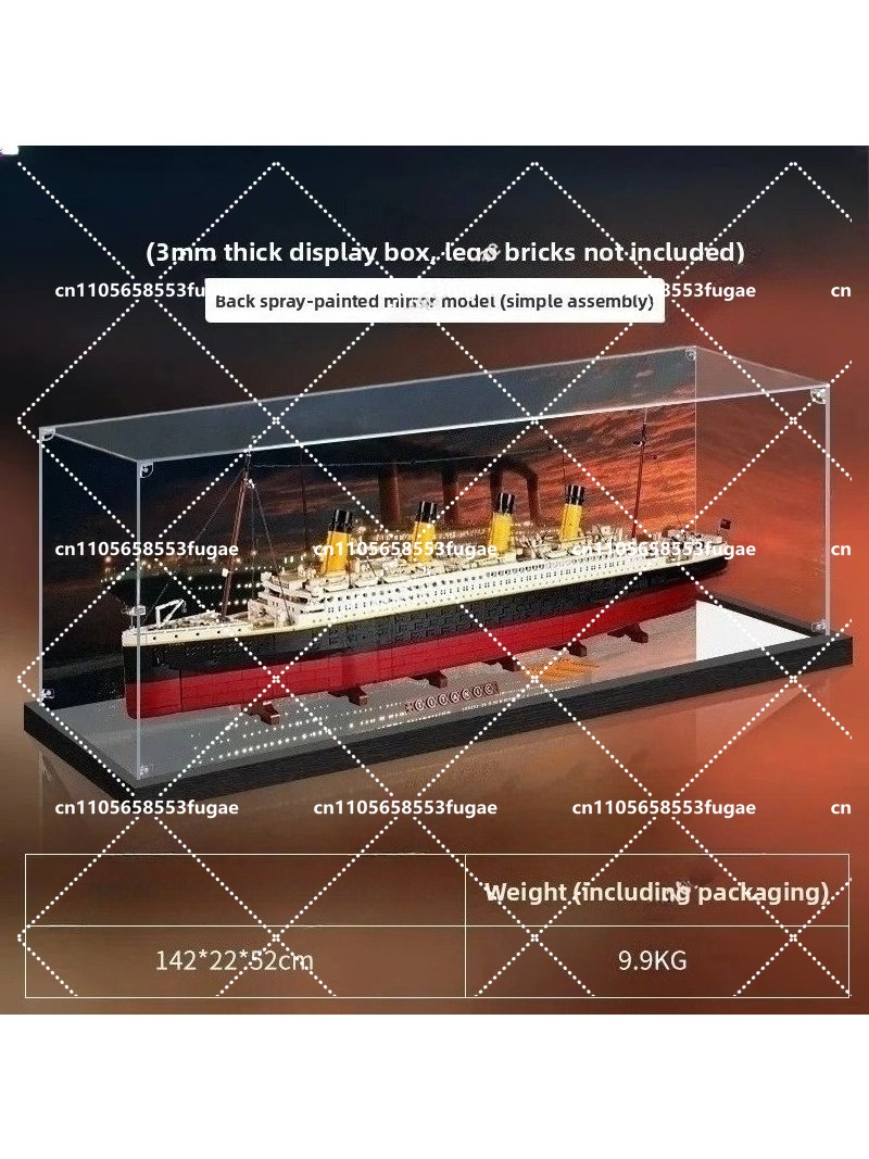 Suitable for 10294 Titanic mod - đánh giá và giá Figure Display Box