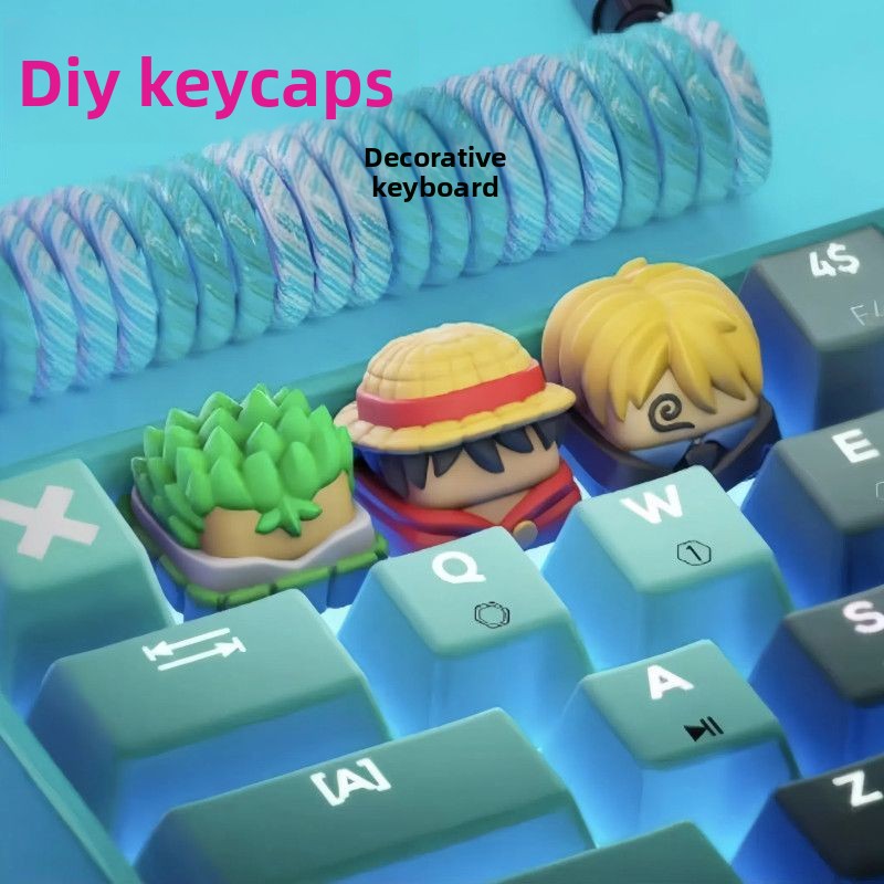 One Piece Anime Periphery Monk - đánh giá và giá Keycap Artisan Anime