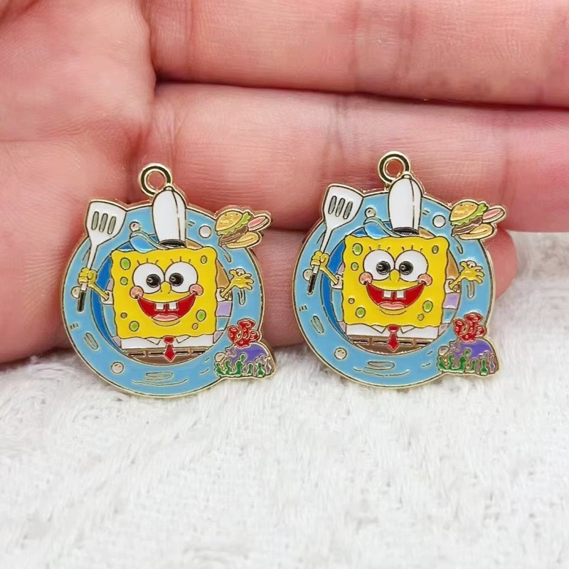 10pcs cartoon anime alloy oil  - đánh giá và giá Anime Merchandise Accessories