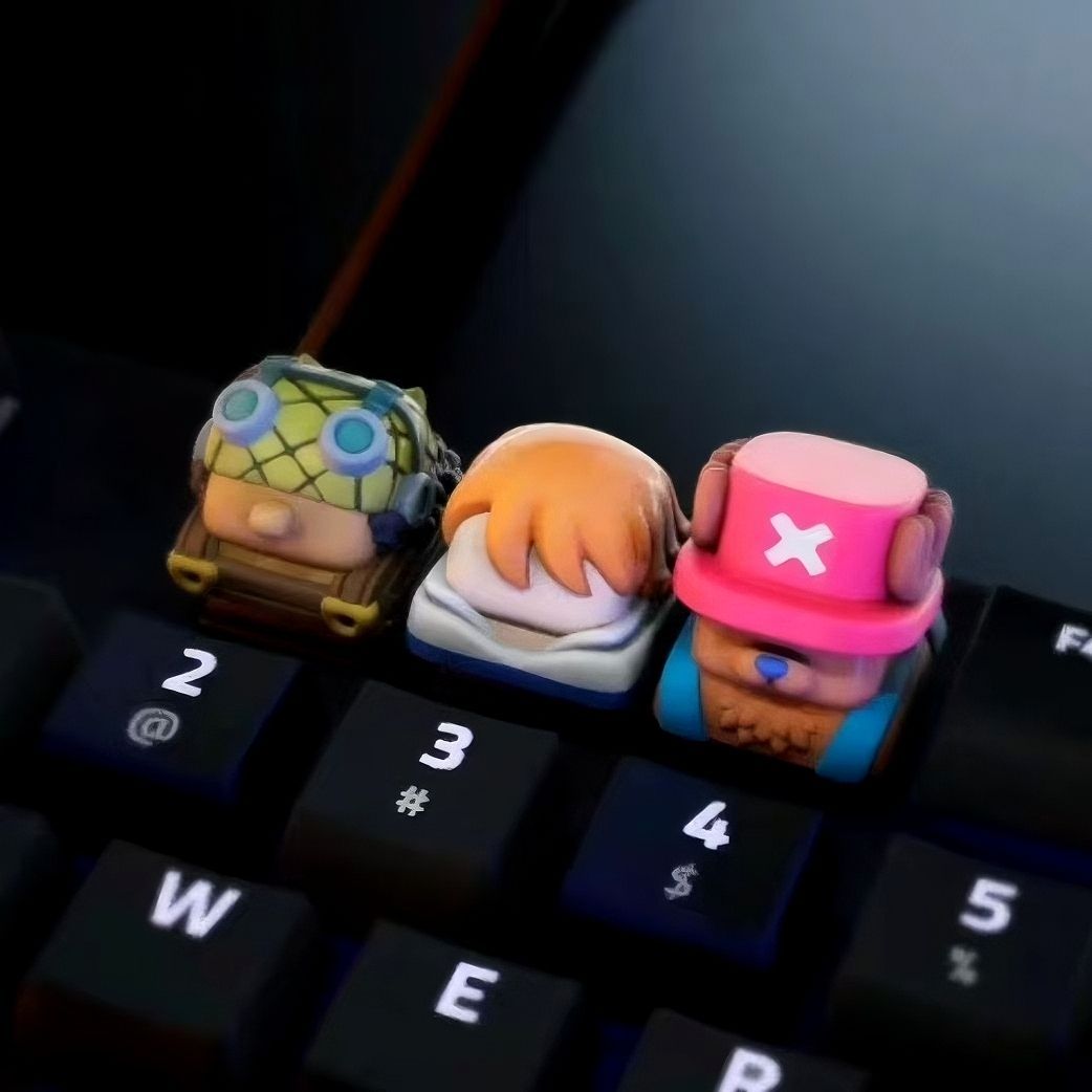 One Piece Chopper Nami anime c - đánh giá và giá Keycap Artisan Anime
