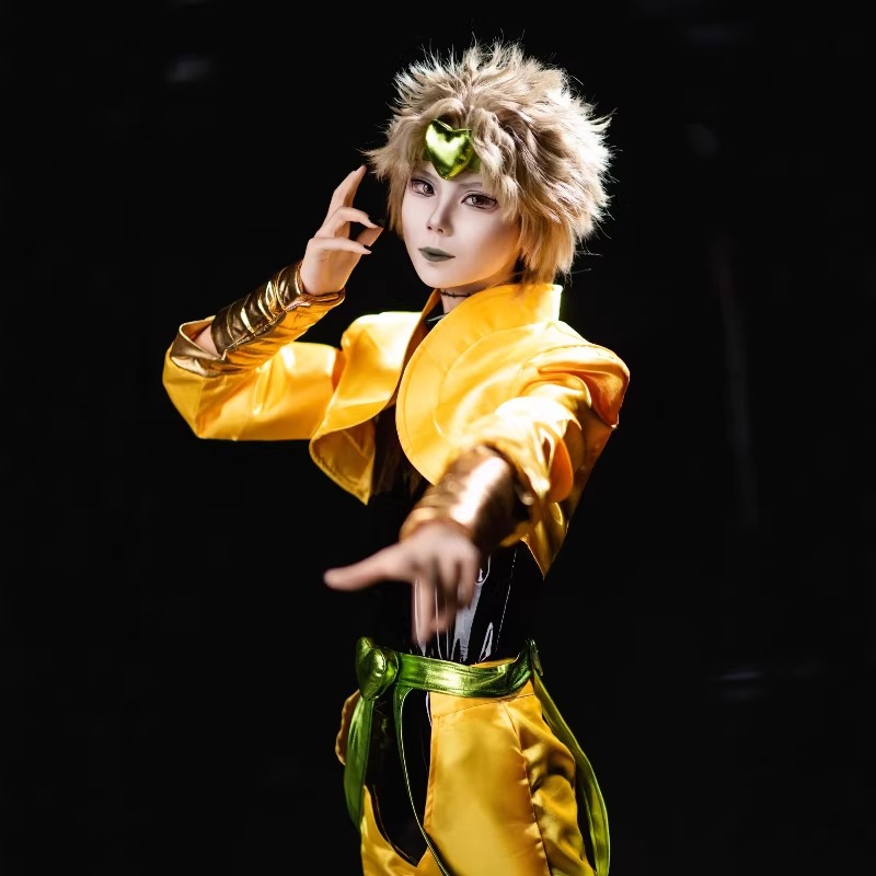 Dio Brando Cosplay Costume JoJ - đánh giá và giá Cosplay Wig Colored