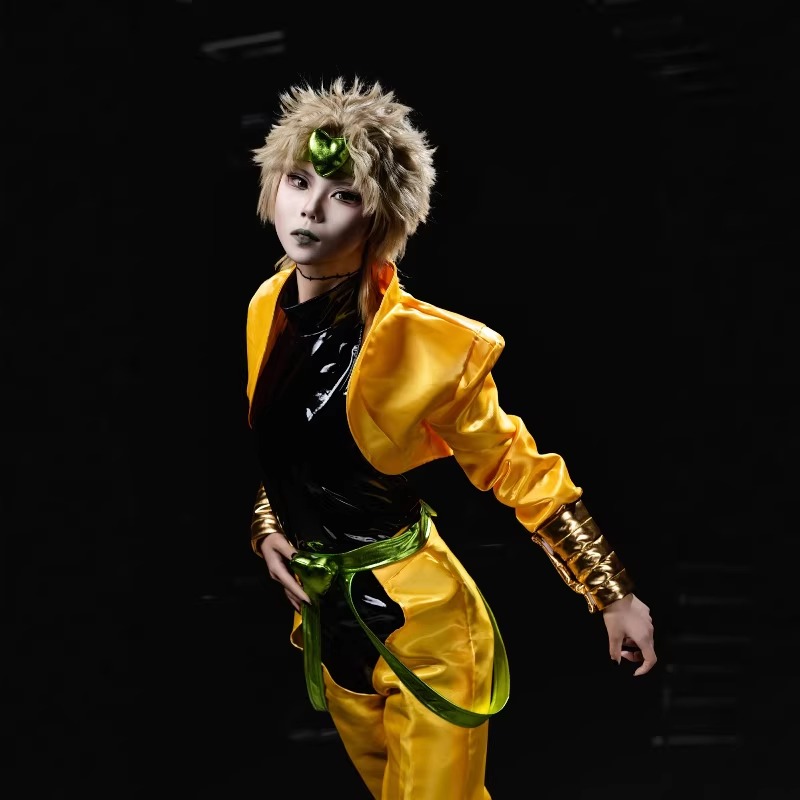 Dio Brando Cosplay Costume JoJ - đánh giá và giá Cosplay Wig Colored