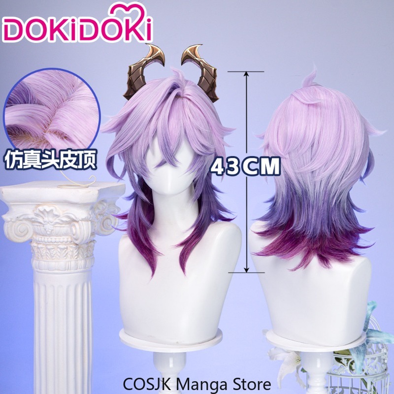 Game Genshin Impact Cosplay Wi - đánh giá và giá Cosplay Wig Colored