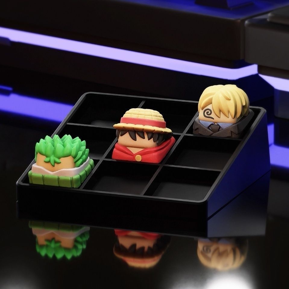 New Kawaii ONE PIECE Luffy Key - đánh giá và giá Keycap Artisan Anime